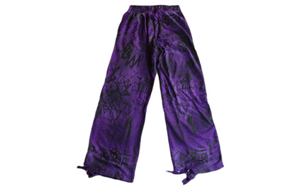 Graffiti pants (Purple)