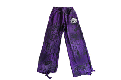 Graffiti pants (Purple)