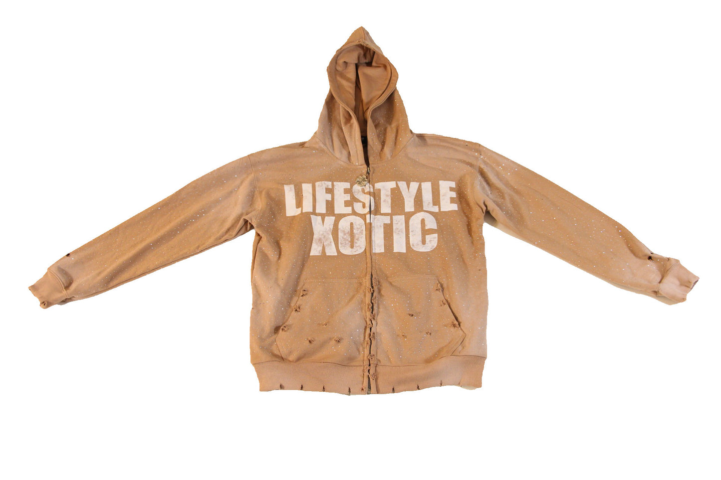 Xotic Rhinestone Sweatsuit (Jacket)