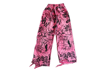 Graffiti pants (Pink)