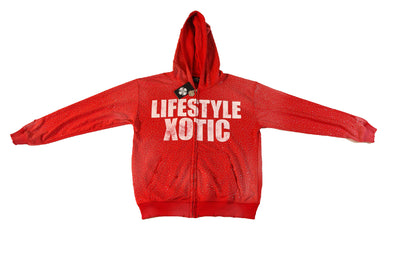 Xotic Rhinestone Sweatsuit (Jacket)