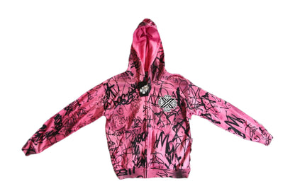 Xotic Graffiti Jacket (Pink)