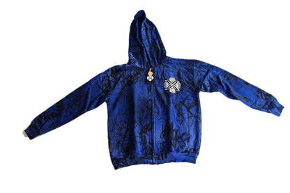 Xotic Graffiti Jacket (Blue)