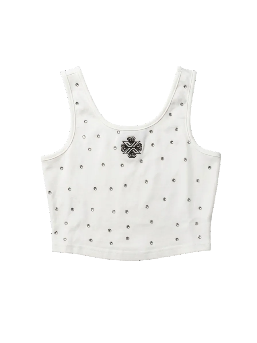 Rhinestone Tank Top